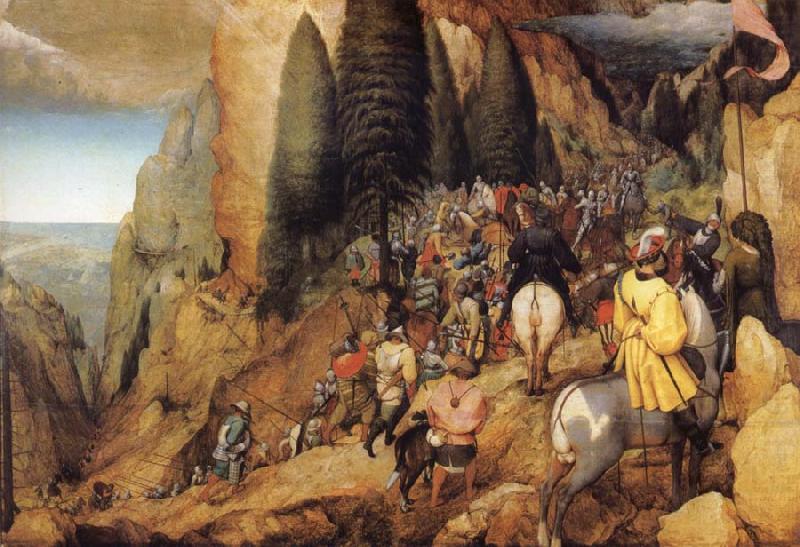 The Conversion of St.Paul, BRUEGEL, Pieter the Elder